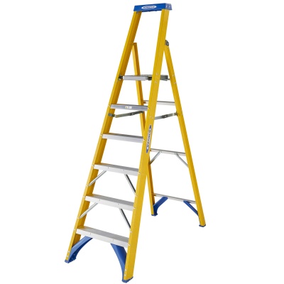 Werner GRP Platform Stepladder